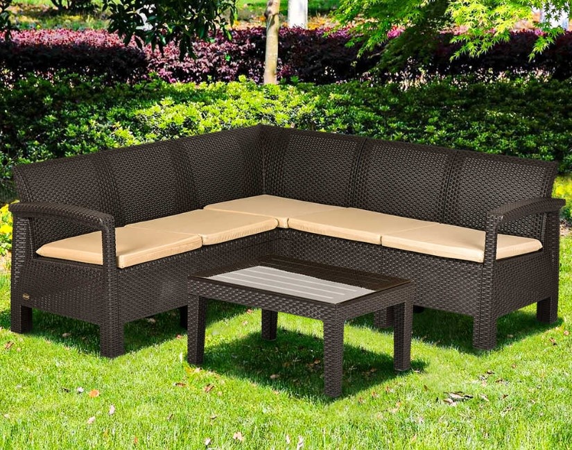 Набор садовой мебели Irak Plastik (HK970)