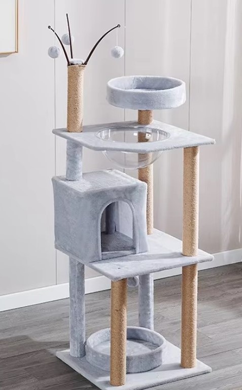 Когтеточка для кошек Cat Tree 523 Grey