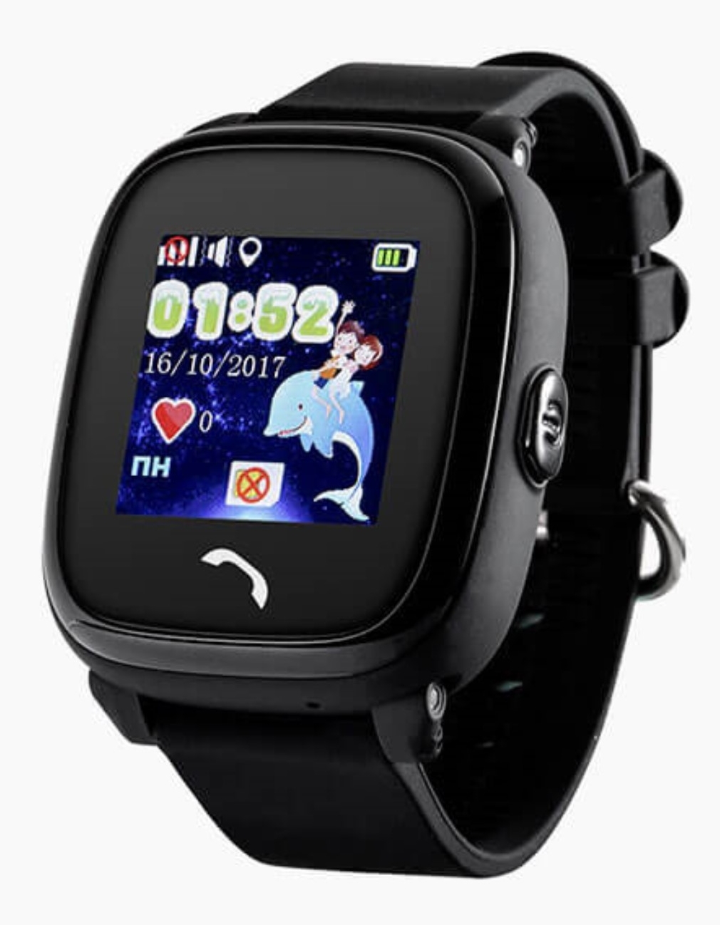 Smart ceas pentru copii Smart Baby Watch W9 Black, cumpără la preț