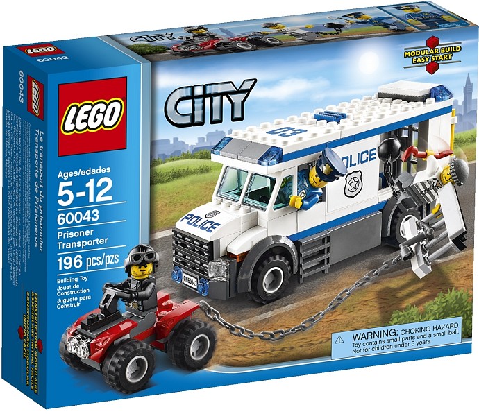 Конструктор Lego City: Prisoner Transporter (60043)