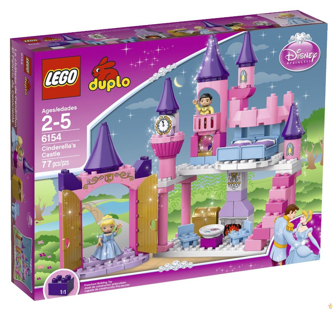 Set de construcție Lego Duplo: Cinderella's Castle (6154)