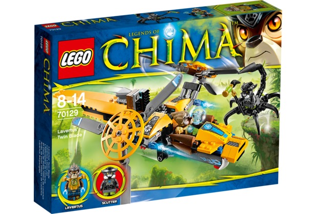 Конструктор Lego Legends of Chima: Lavertus Twin Blade (70129)