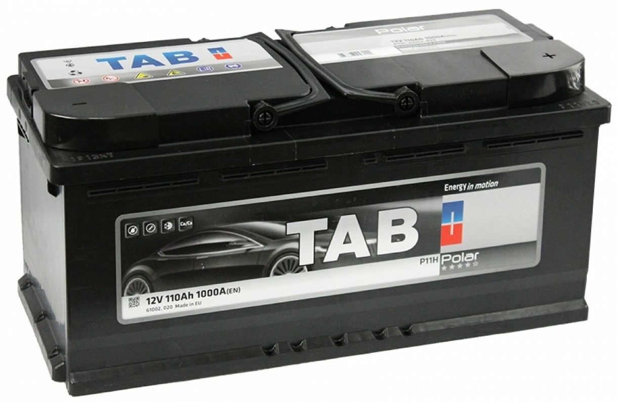Автомобильный аккумулятор Tab Polar 61002 110Ah (245610)