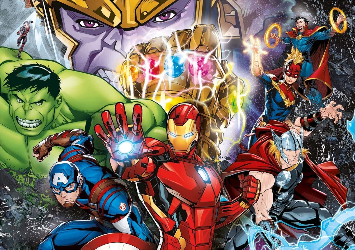 Puzzle Clementoni 104 Brilliant Marvel Avengers (20181)