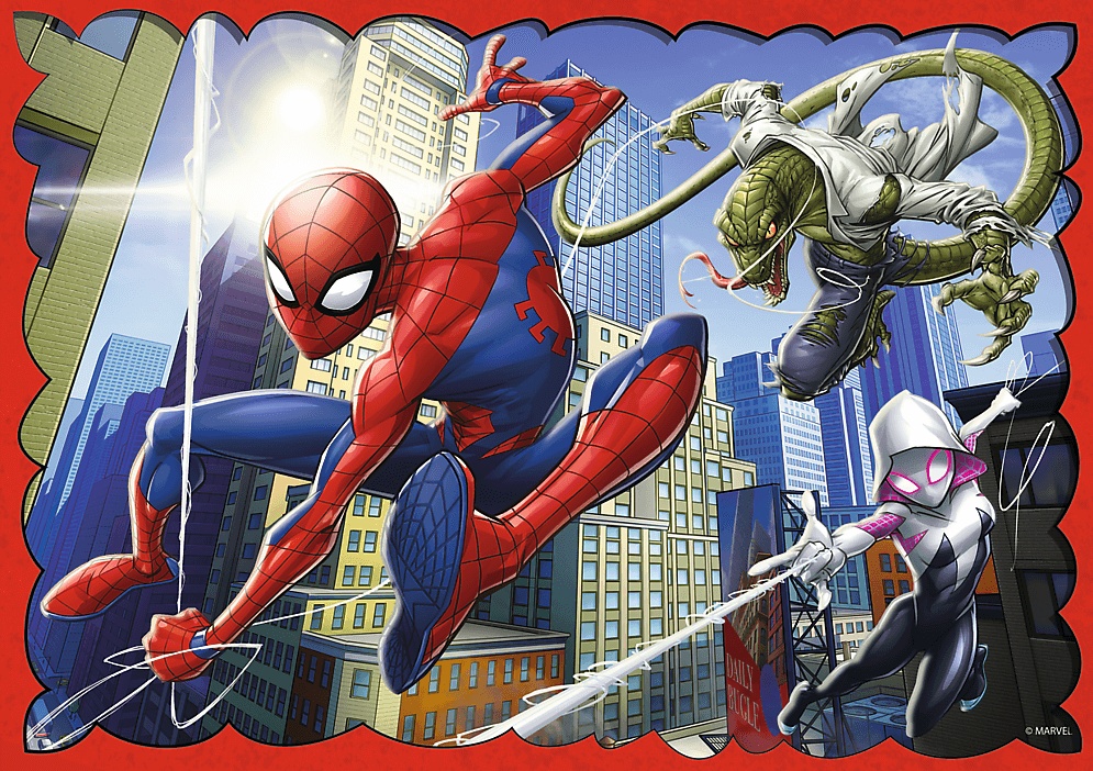Пазл Trefl 4in1 The heroic Spider-Man (34384)