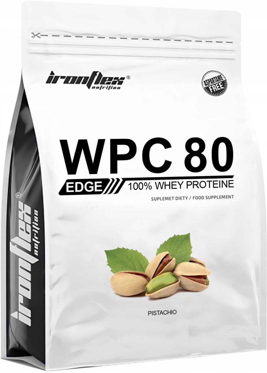 Proteină IronFlex WPC80 EDGE Pistachio 2270g