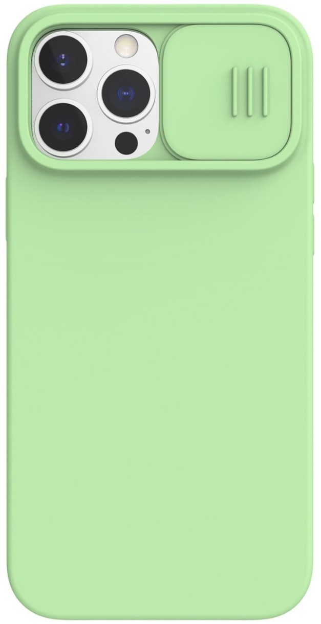Husa de protecție Nillkin Apple iPhone 13 Pro Max CamShield Silky Silicone Case Mint Green