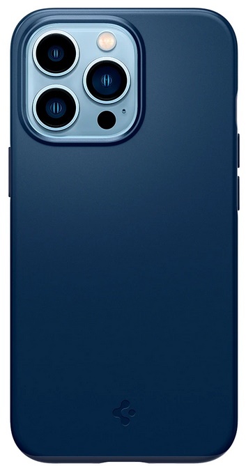 Чехол Spigen iPhone 13 Pro Thin Fit Navy Blue