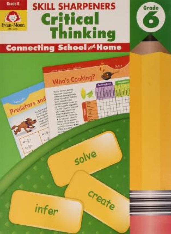 Книга EM Skill Sharpeners Critical Thinking Grade 6 (9781629383545)