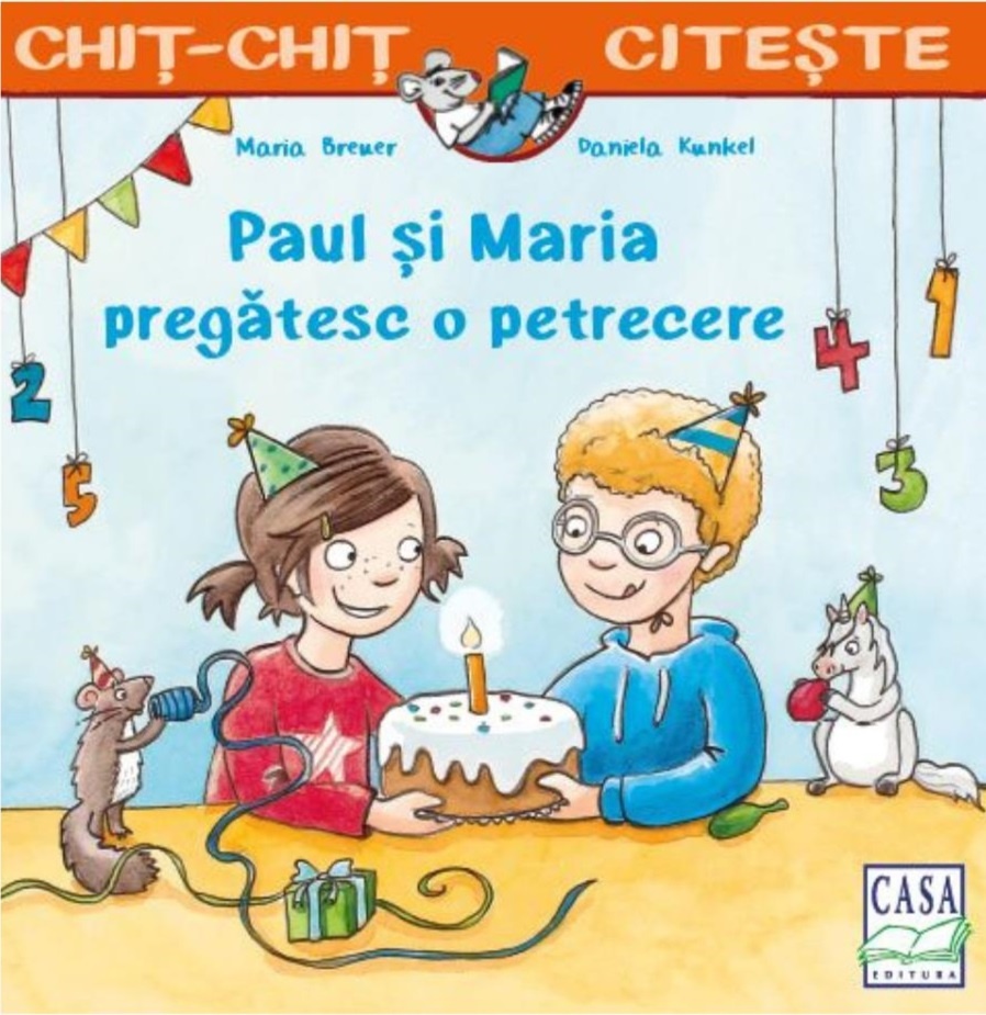 Cartea Paul si Maria pregatesc o petrecere (9786067871470)