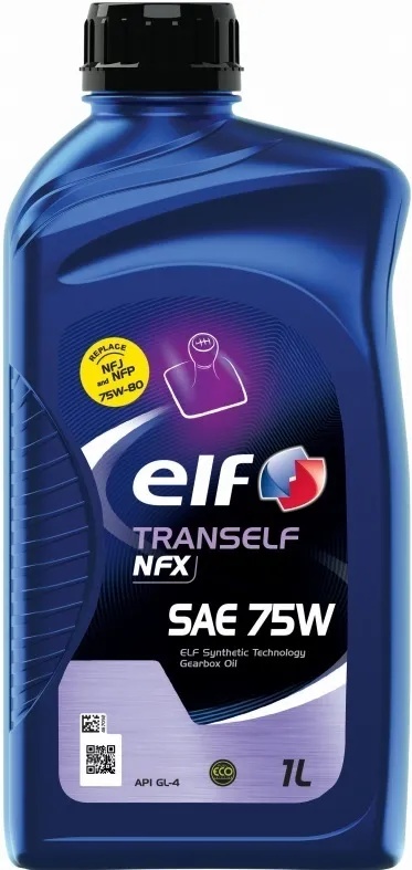 Трансмиссионное масло Elf Tranself NFX 75W-80 1L