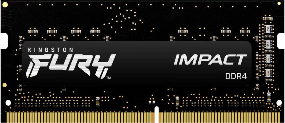 Оперативная память Kingston Fury Impact 16Gb DDR4-3200MHz SODIMM (KF432S20IB/16)