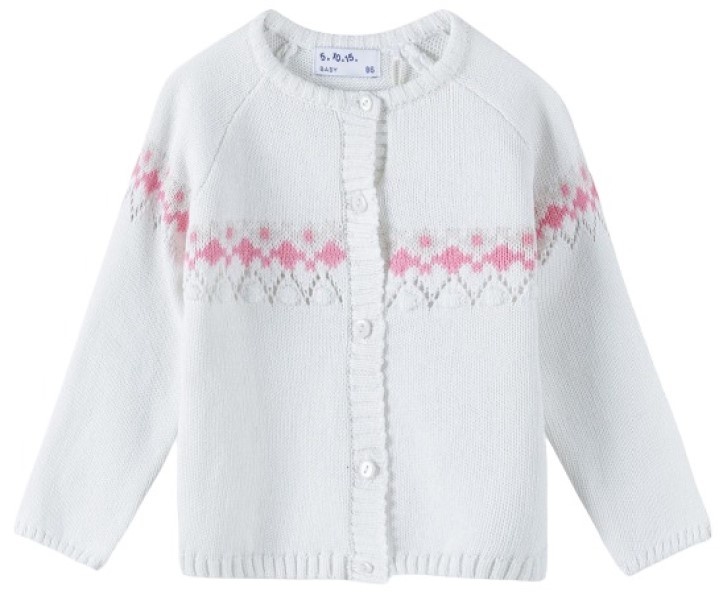 Детский свитер 5.10.15 6C4103 White 62cm