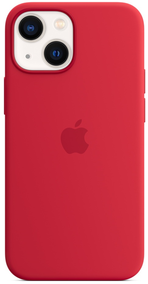 Husa de protecție Apple iPhone 13 mini Silicone Case with MagSafe (Product) Red