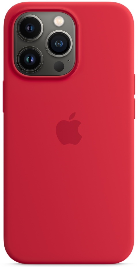 Чехол Apple iPhone 13 Pro Silicone Case with MagSafe (Product) Red