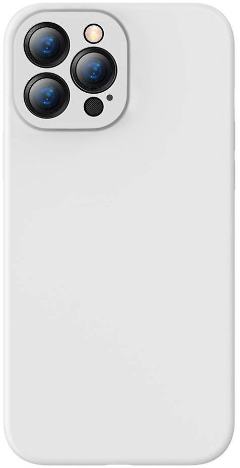 Чехол Baseus Liquid Silica Gel Protective Case For iPhone 13 Pro White