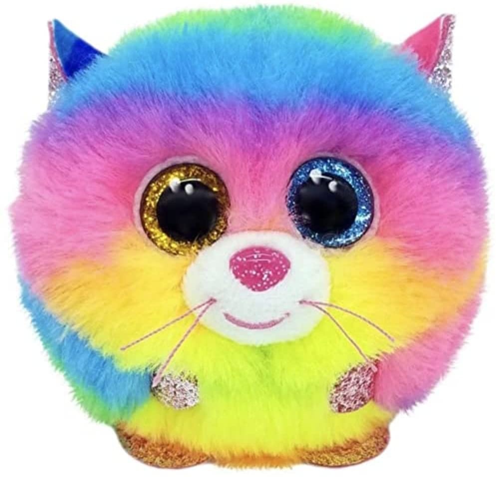 Мягкая игрушка Ty Puffies Gizmo Rainbow Cat (TY42520)