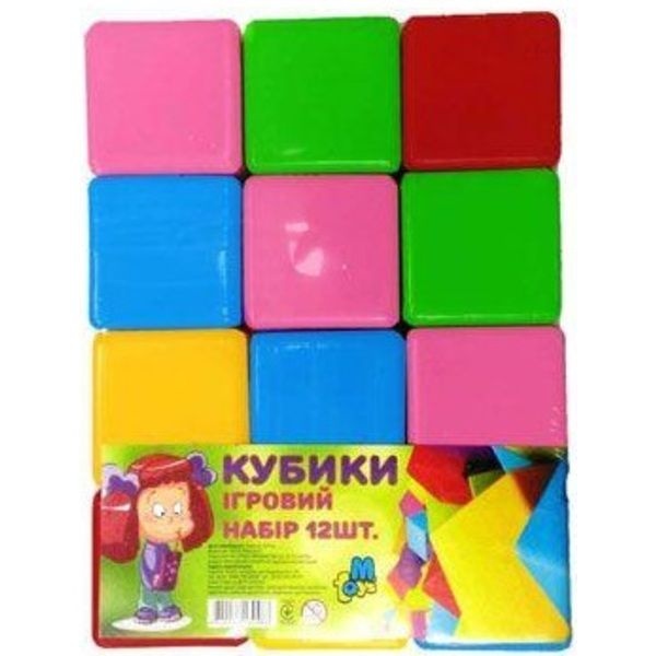 Кубики 3ToysM Maxi (13048)