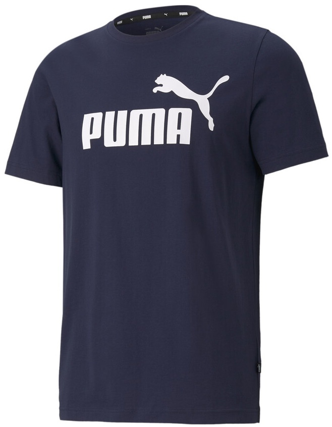 Мужская футболка Puma ESS Logo Tee Peacoat M