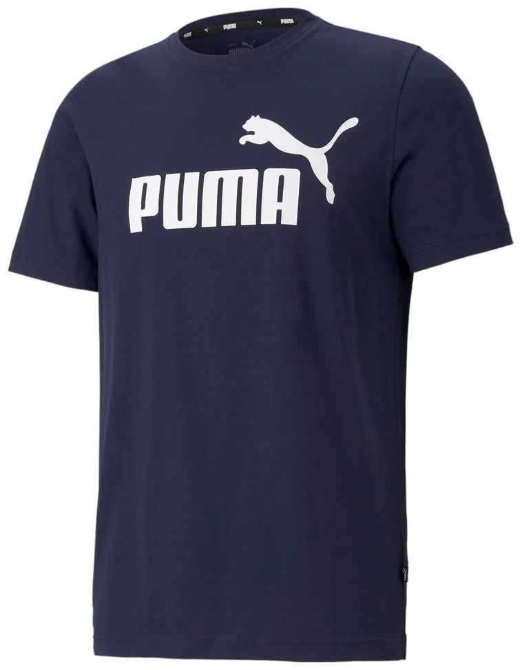 Мужская футболка Puma ESS Logo Tee Peacoat XS