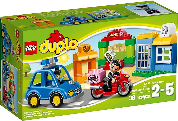 Конструктор Lego Duplo: My First Police Set (10532)