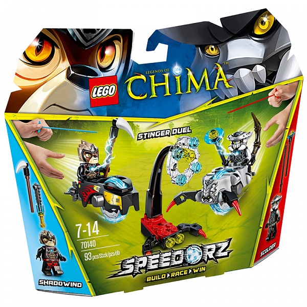 Конструктор Lego Legends of Chima: Stinger Duel (70140)