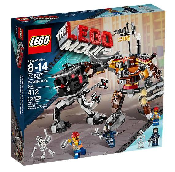 Set de construcție Lego Movie: MetalBeard's Duel (70807)