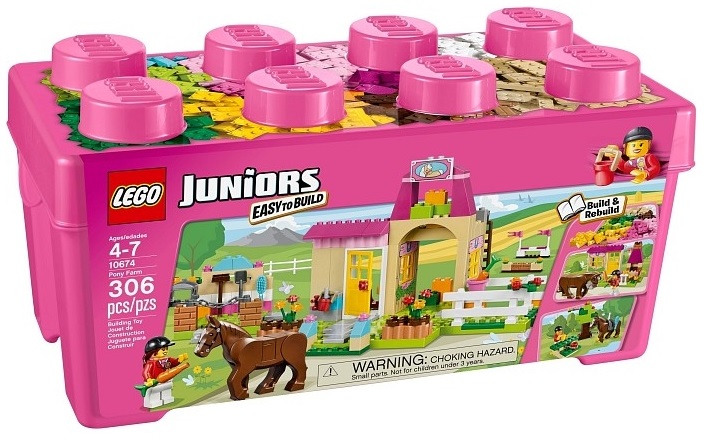 Set de construcție Lego Juniors: Pony Farm (10674)