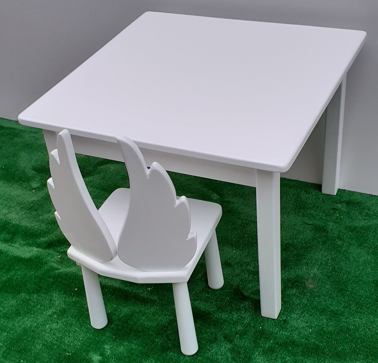 Детский столик со стулом Masiv White 77 1000077