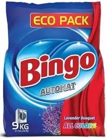 Detergent pudră Bingo All Colors Lavanda 9kg
