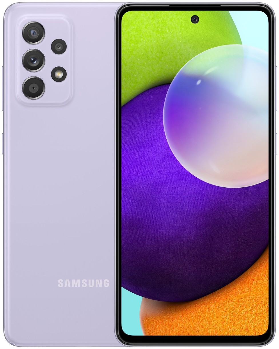 Мобильный телефон Samsung SM-A525 Galaxy A52 8Gb/256Gb Light Violet