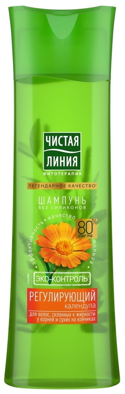 Șampon pentru păr Чистая Линия Regulator 400ml