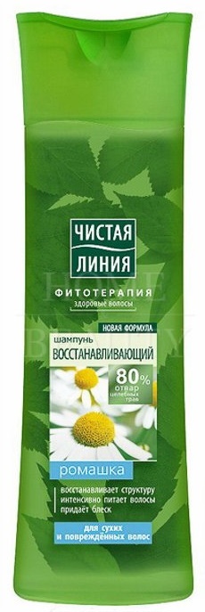 Șampon pentru păr Чистая Линия Mușețel 400ml