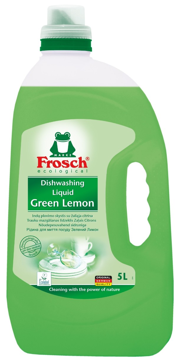 Detergent de vase Frosch Green Lemon 5L