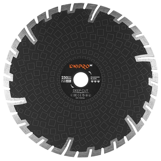Disc de tăiere Dnipro-M Deep Cut 230 22,2mm 