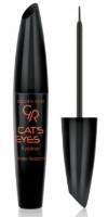 Подводка для глаз Golden Rose Cat's Eyes Eyeliner Intense Black