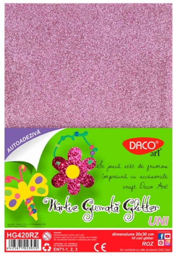 Цветная бумага Daco 10pcs HG420R