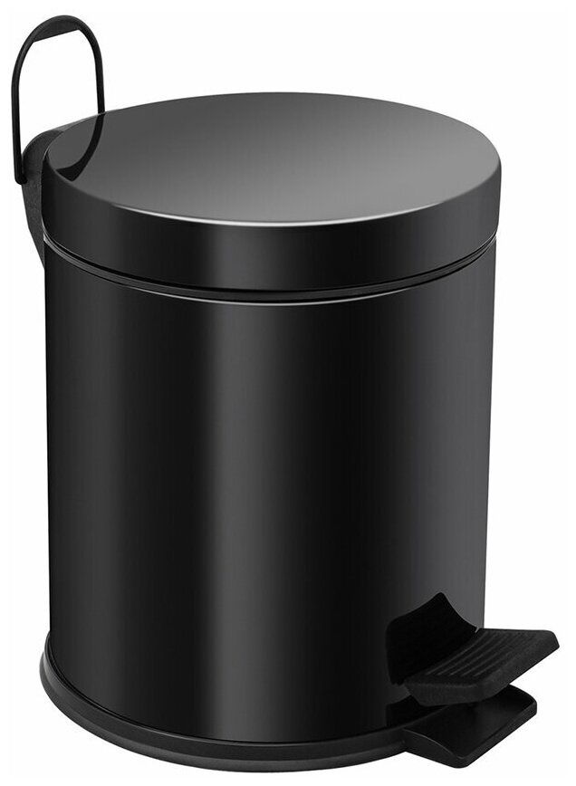 Coș de gunoi Hydro-S Inox Black (0430010) 5L