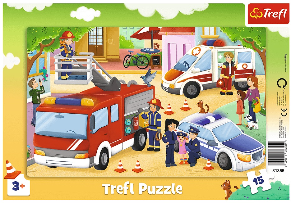 Puzzle Trefl 15 Cars (31355)
