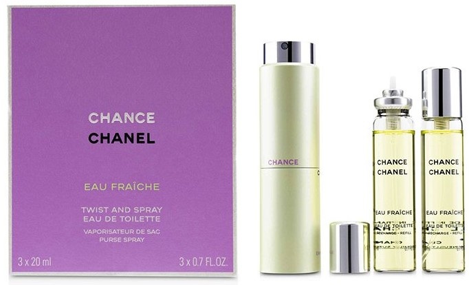 Парфюм для неё Chanel Chance Eau Fraiche EDT 3x20ml (3145891361001)