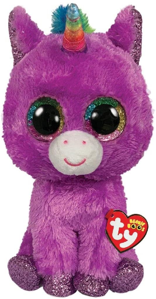 Jucărie de pluș Ty Beanie Boo Rosette Purple Unicorn (TY36464)