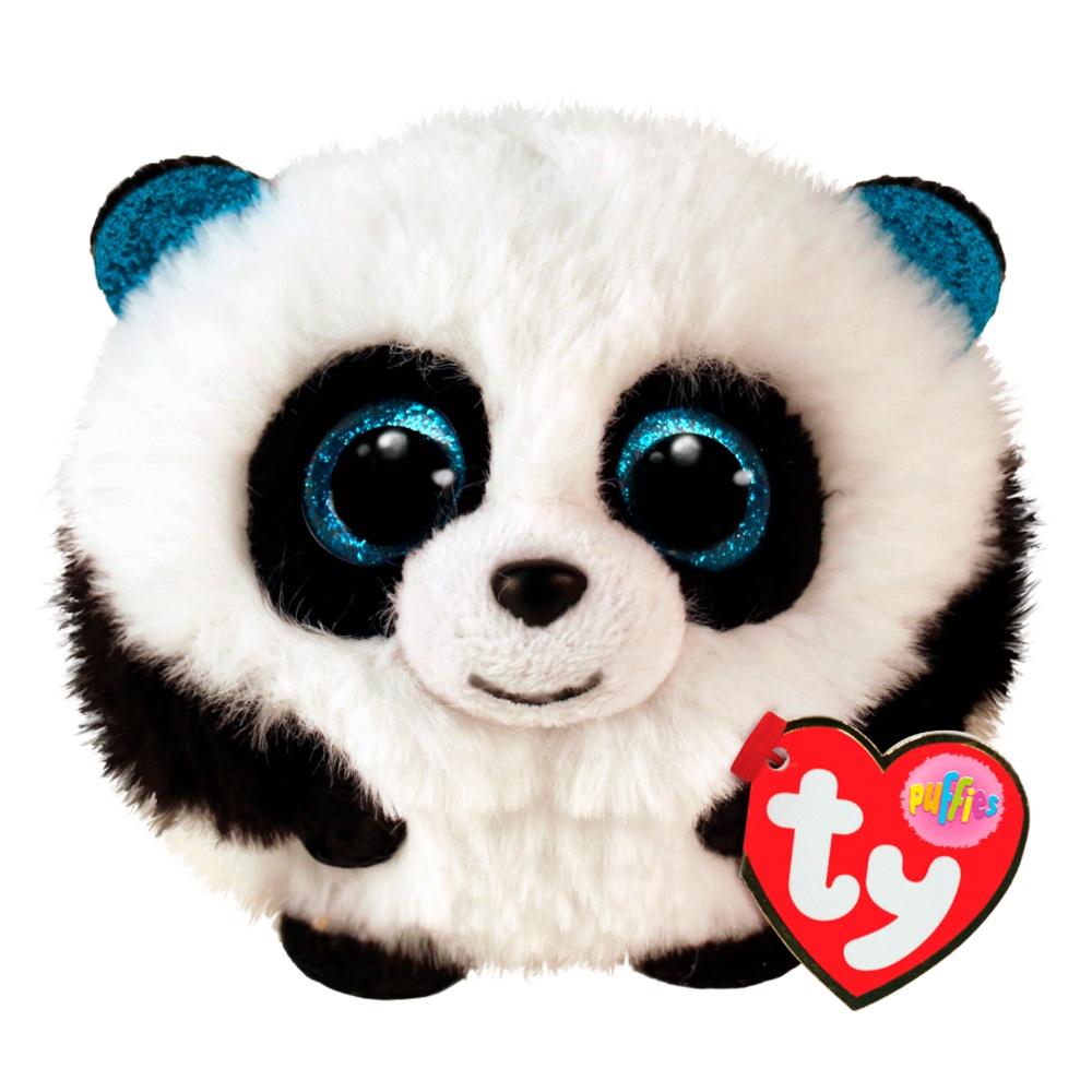 Jucărie de pluș Ty Puffies Bamboo Panda (TY42526)