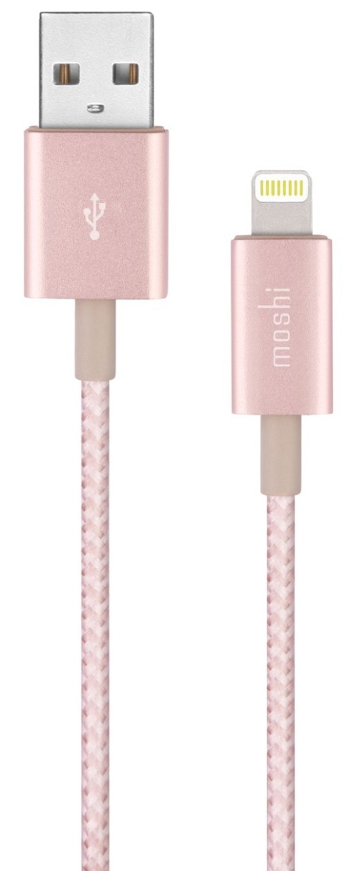 USB Кабель Moshi Lightning Integra Golden Rose