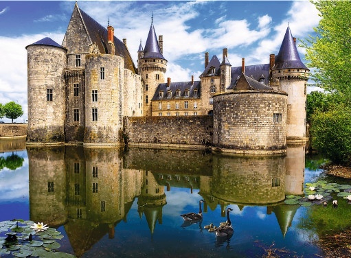 Пазл Trefl 3000 Castle in Sully-sur-Loire France (33075)