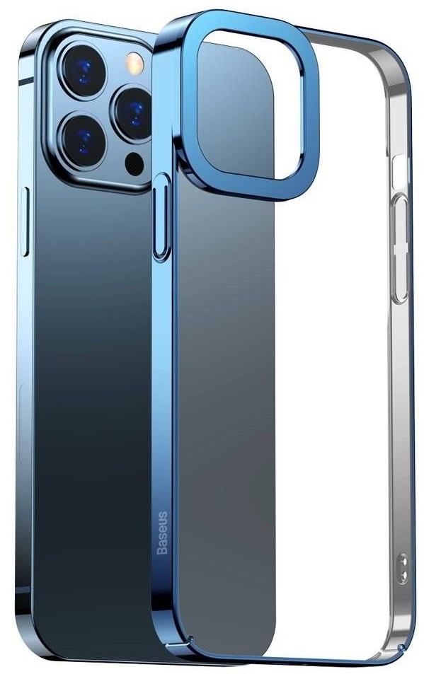 Чехол Baseus Glitter Phone Case For iPhone 13 Pro Blue (ARMC000703)