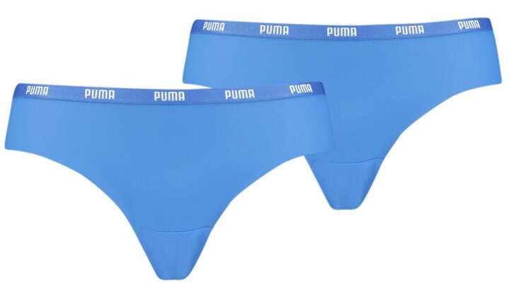 Женские трусы Puma Women Microfiber Brazilian 2P Pack Blue M