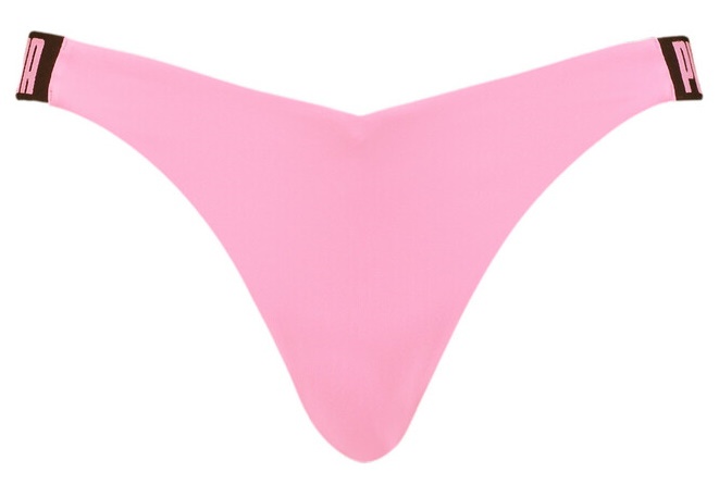 Женские плавки Puma Swim Women V-Shape Brief 1P Pink Combo XS