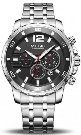 Наручные часы Megir 2068 Silver