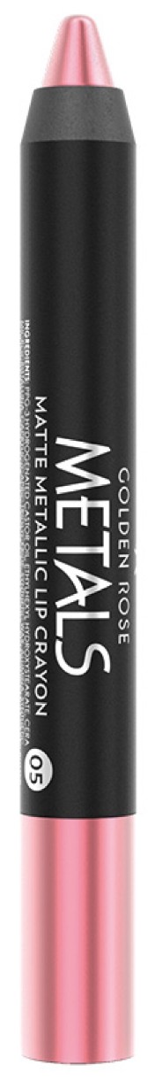 Карандаш для губ Golden Rose Metals Matte Metallic Lip Crayon 05