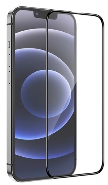Защитное стекло для смартфона Hoco Tempered Glass Flash Attach Full Screen Silk Screen HD for iPhone 13/13 Pro (G1)